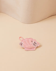 Call It By Your Name x La Bonne Brosse Charms Coquillage Rose Pale