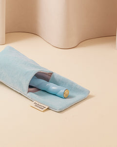 La Pochette "Petite Brosse" Bleu Ciel