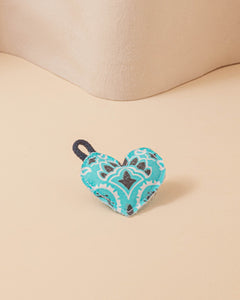 Call It By Your Name x La Bonne Brosse Charms Coeur Bleu Turquoise