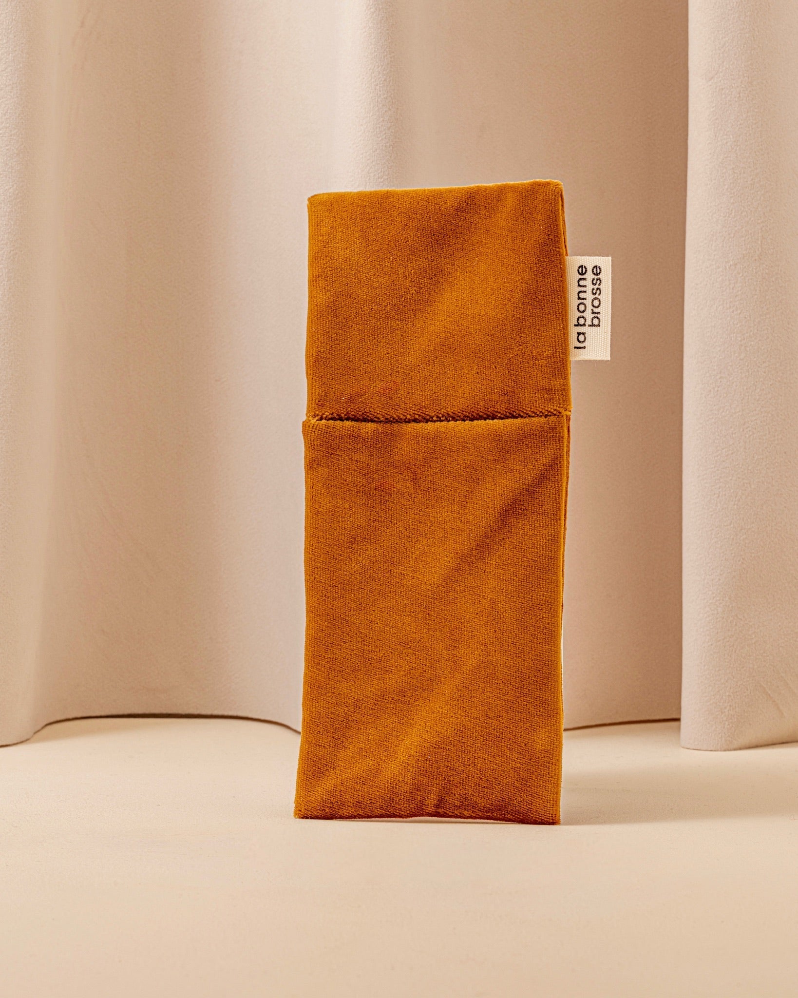 La Pochette "Petite Brosse" Terracotta