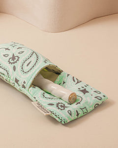 Call It By Your Name x La Bonne Brosse Pochette Petite Brosse Bleu Lagon