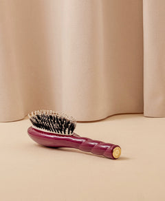 N.03 La Petite Brosse Cuir Chevelu Sensible l'Indispensable Douceur Rouge Cerise