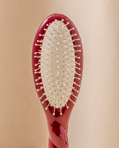 N.04 La Petite Brosse Démêlante & Massante La Miracle Rouge Cerise