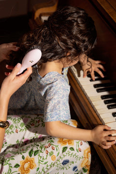 Bonpoint x La Bonne Brosse N.04 La Petite Brosse Enfant Rose Lilas et son Pochon Offert