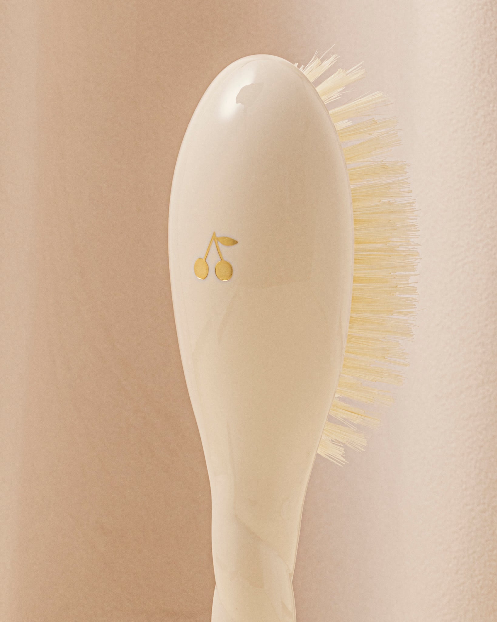 Bonpoint x La Bonne Brosse N.06 La Brosse Bébé Blanc Crème et son Pochon Offert