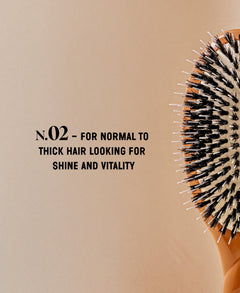 N.02 La Brosse Démêlante & Soin l'Indispensable Terracotta