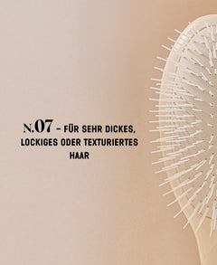 N.07 La Brosse Démêlante & Stimulante l'Intense Blanc Crème