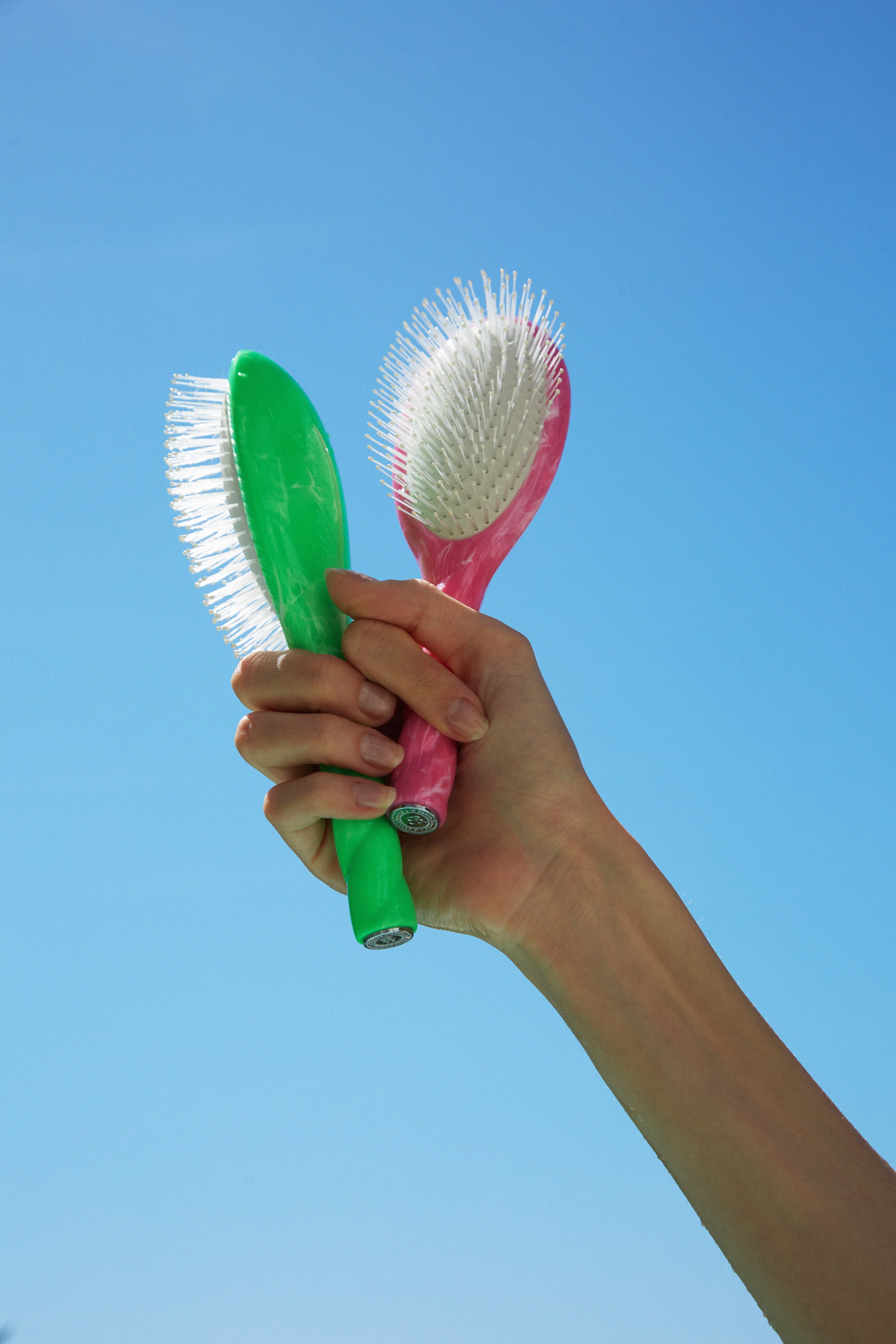 Roseanna x La Bonne Brosse N.03 La Petite Brosse Cuir Chevelu Sensible l'Indispensable Douceur Salty Gelato  Vert